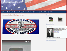 Tablet Screenshot of hudsonvalleyseptic.com